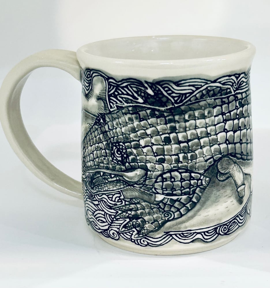 Image of Fighting Ignorance Handled Mug