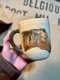 Image 2 of ‘Morning Bay Mare Mug’ Horse Mug 