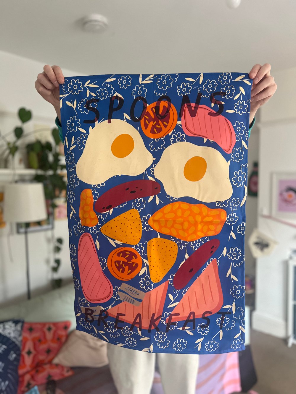 Image of Spoons Breakfast Tea Towel