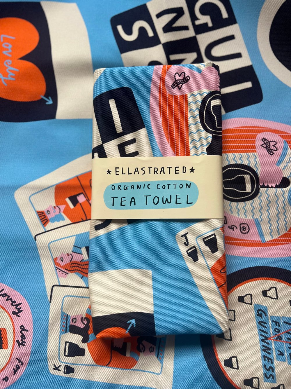 Image of Lovely Day For It Tea Towel 