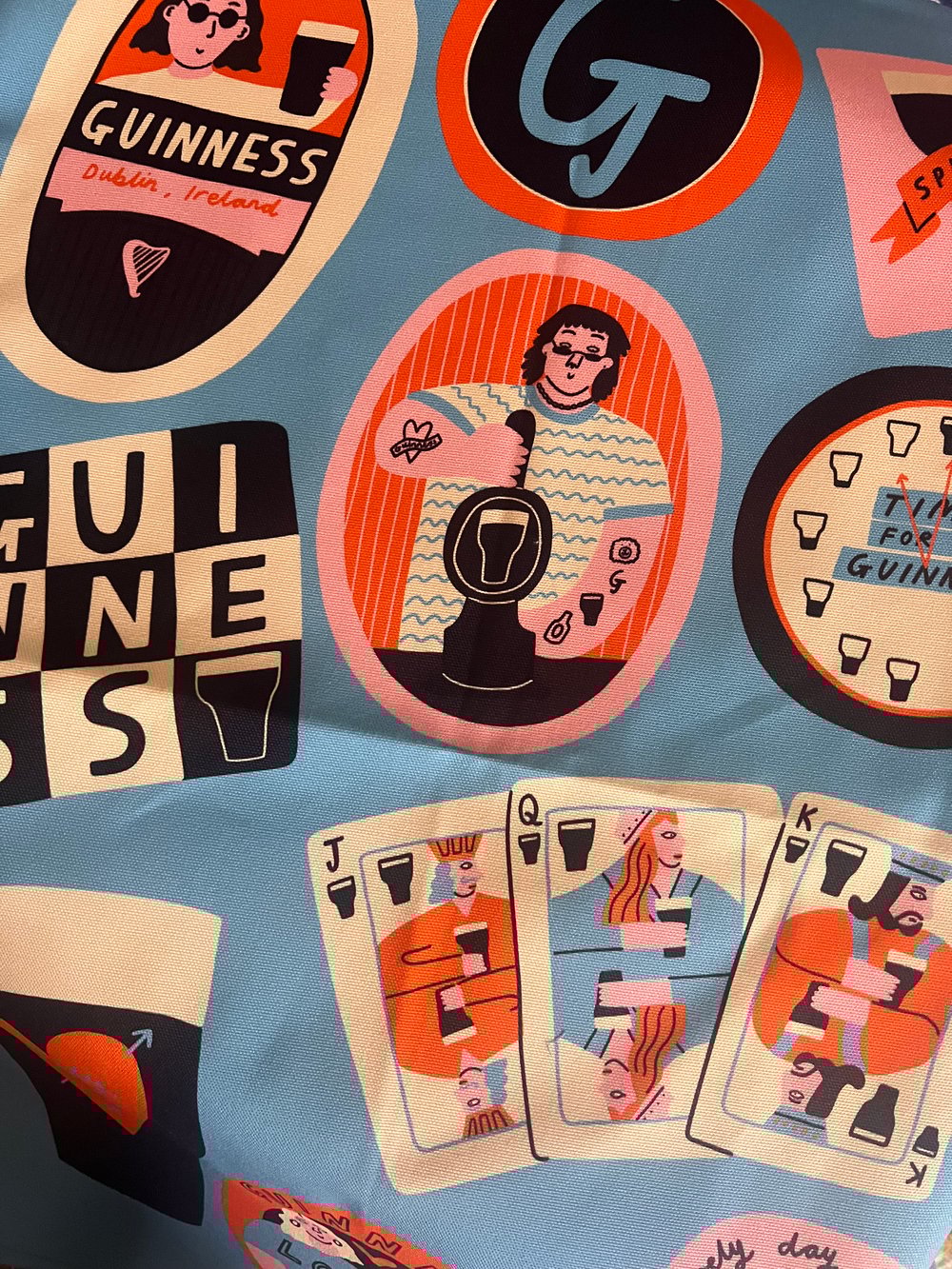 Image of Lovely Day For It Tea Towel 