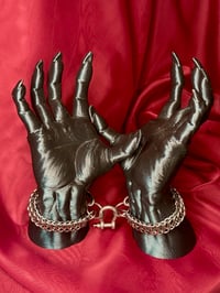 Image 1 of Chain Handcuffs w/ Anchor lock