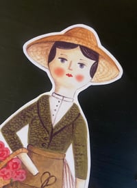 Image 2 of Cutting Garden Daphne the Paper Doll Card