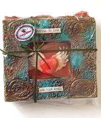 Image 4 of ♥️ ‘Use your wings’ heart  ✿ Χάρτινη καρδιά 'Use your wings'