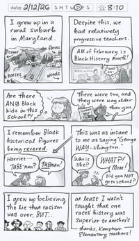 Image 1 of NEW!! Daily Comic 2/12: Black History Month