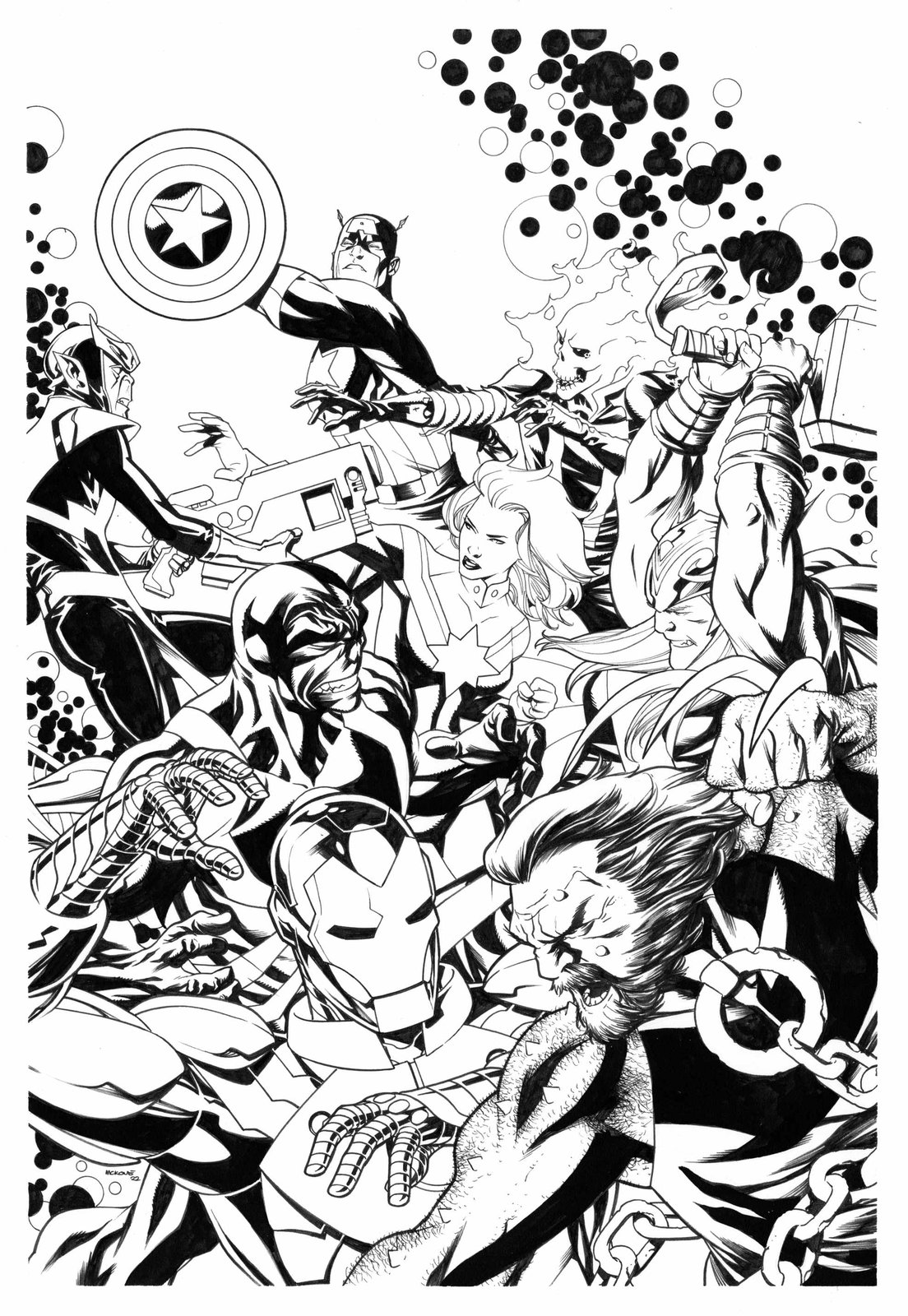 Image of Avengers #64 Cover