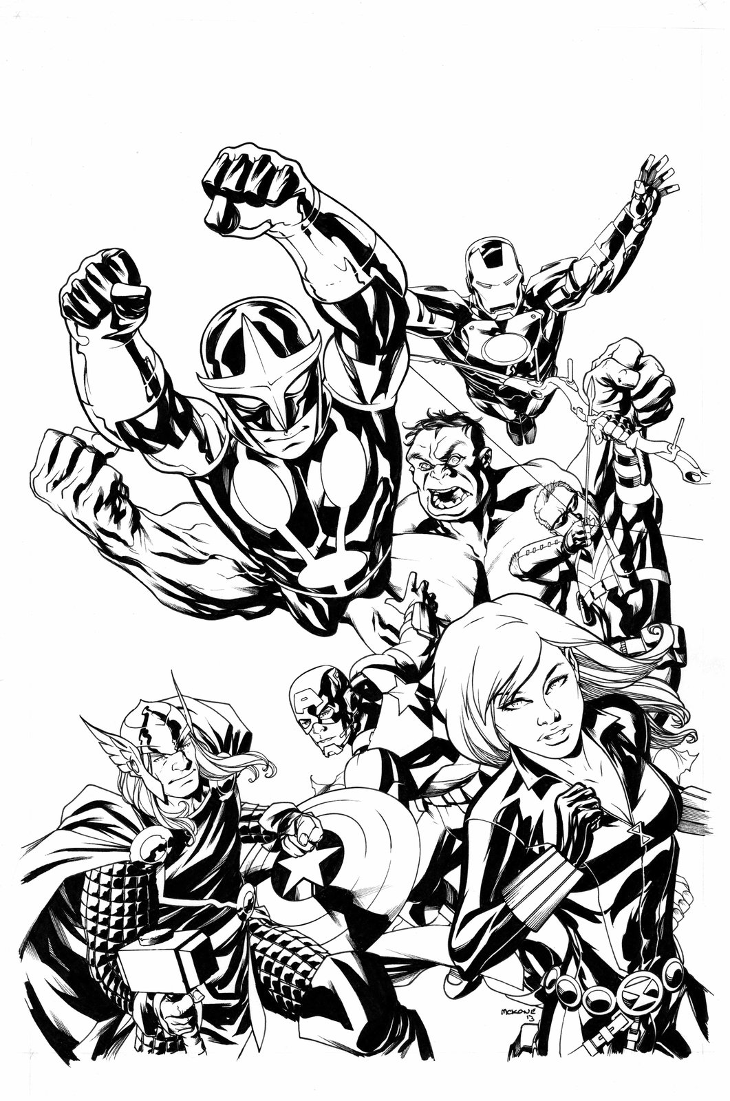 Image of Avengers: Never Alone #1 Cover