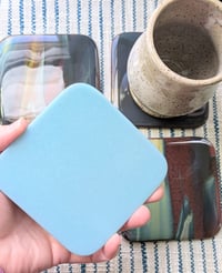 Image 3 of Petrified Wood Glass Coasters