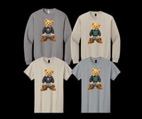 Team Teddy Bear Tees + Crew Sweatshirts