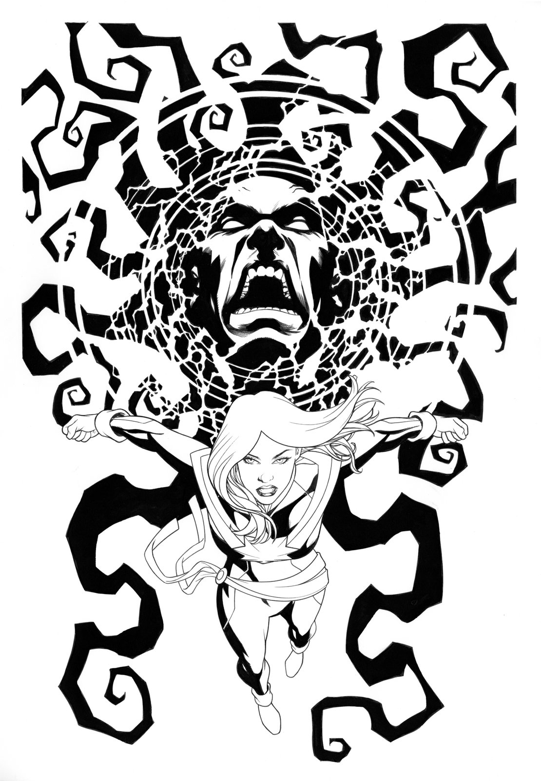 Image of Captain Marvel: Dark Tempest #1 Cover