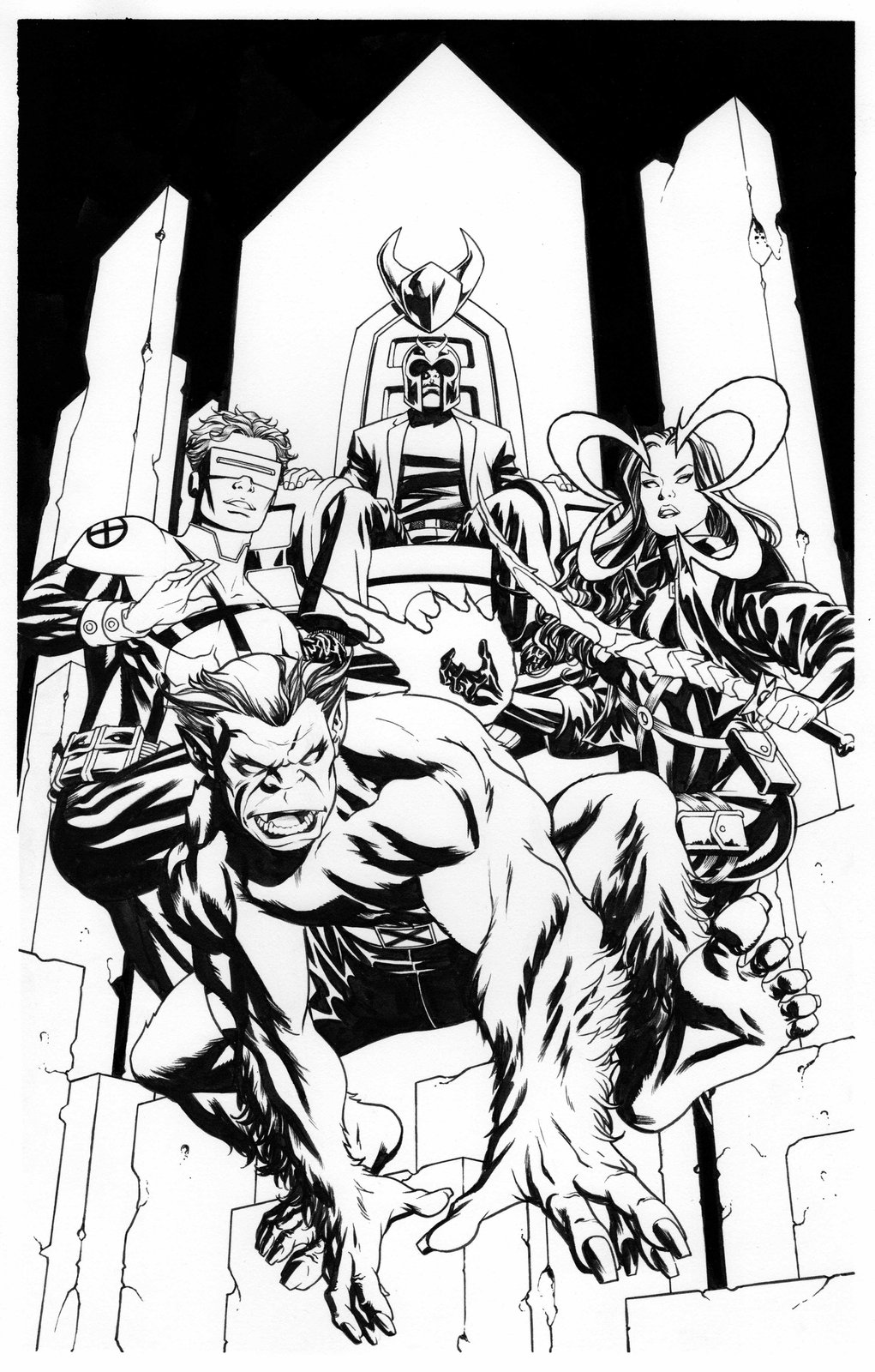 Image of X-Men : Tooth and Claw #1 Cover