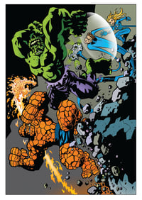 FANTASTIC FOUR vs THE HULK