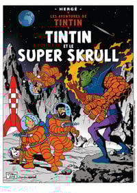 TINTIN and the SUPER SKRULL