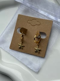 Image 2 of Limited Edition Starfish Huggies