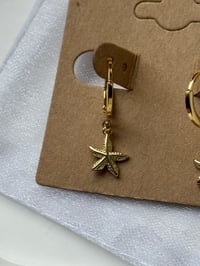 Image 3 of Limited Edition Starfish Huggies