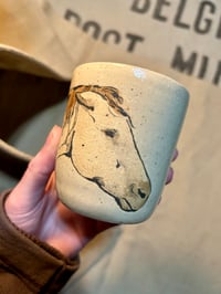 Image 1 of *Flawed Pottery* ‘Morning Mare Mug’ Horse Mug