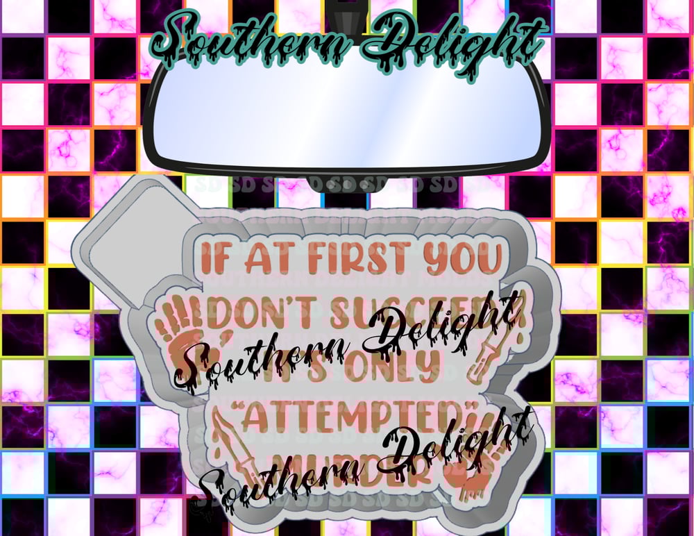 Image of Attempted murder Freshie mold