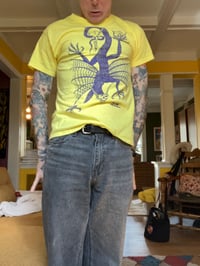 Image 4 of SKULL LIZARD SHIRT