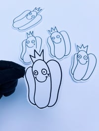 Image 1 of donny the glizzy | 3 inch doodle cut outs 