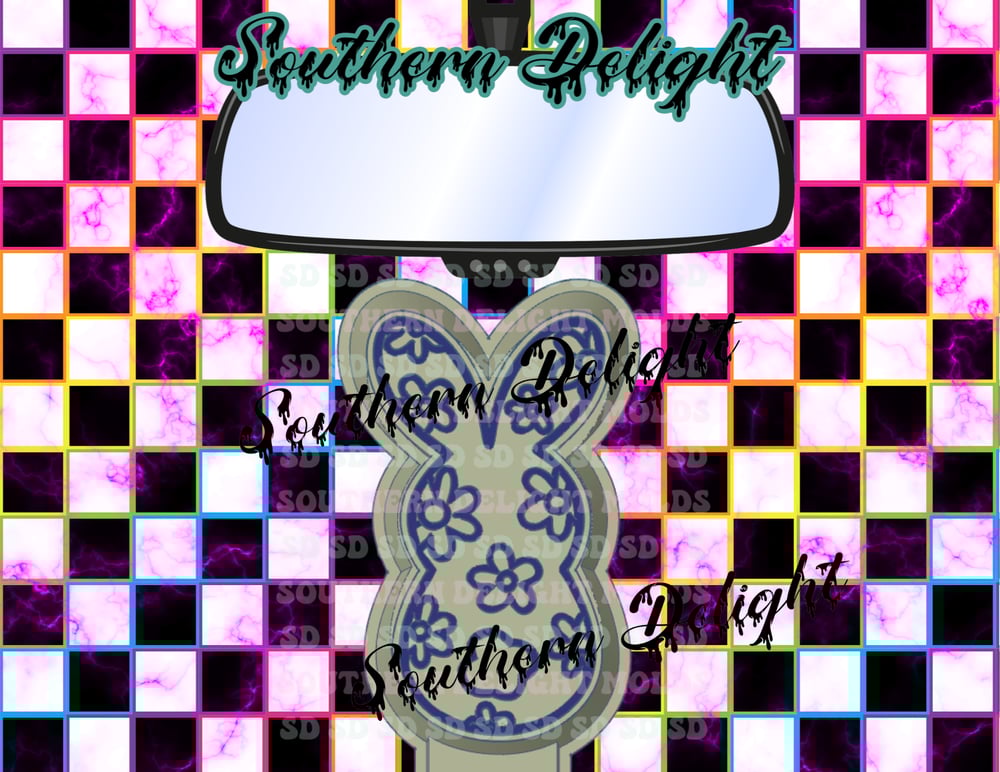 Image of Flower Peep Freshie Mold