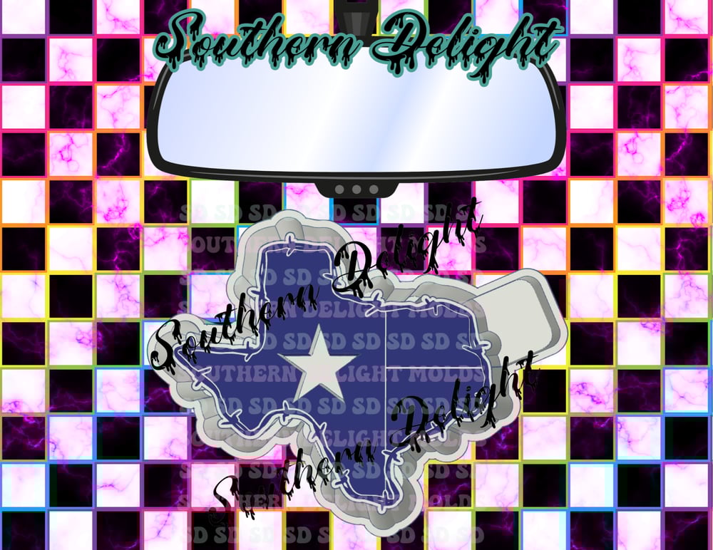 Image of Texas Barbed Freshie Mold