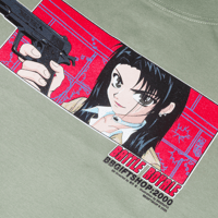 Image 2 of BATTLE ROYALE - TEE (PALE OLIVE) 