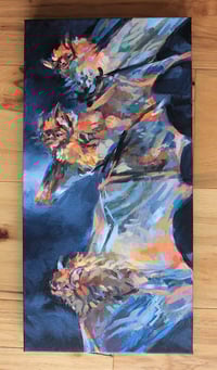 Image 6 of Night Cloud – bats painting