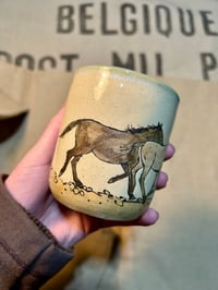 Image 2 of 'Beach Dance' Horse Tumbler