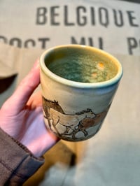 Image 5 of 'Beach Dance' Horse Tumbler