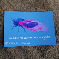 Image 2 of Cicada Print