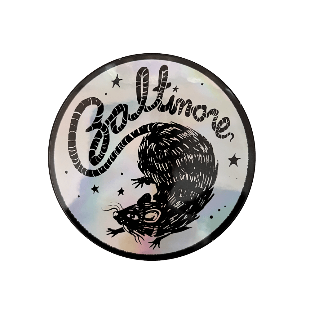 Image of Baltimore Holographic Sticker
