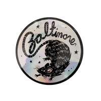Image 1 of Baltimore Holographic Sticker