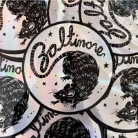 Image 2 of Baltimore Holographic Sticker