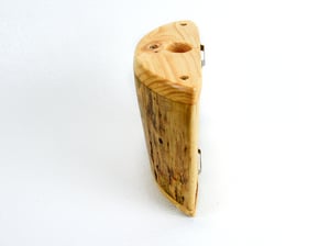 Image of Rustic Spruce Wood Wall Shelf, Essential Oil Shelf, Small Shelf, Natural Wood Farmhouse Decor