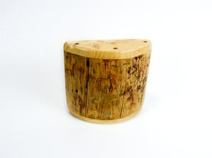 Image of Rustic Spruce Wood Wall Shelf, Essential Oil Shelf, Small Shelf, Natural Wood Farmhouse Decor