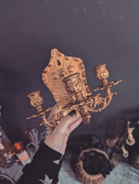 Image 3 of Triple candle sconce 