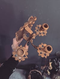 Image 4 of Triple candle sconce 