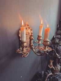 Image 2 of Triple candle sconce 