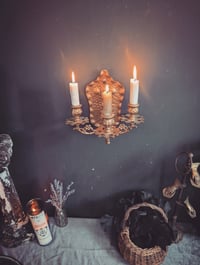 Image 1 of Triple candle sconce 