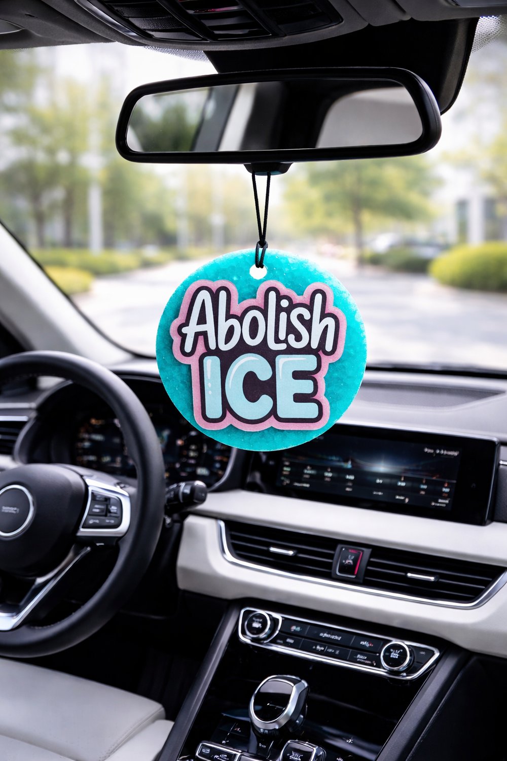 Image of Abolish Ice Car Freshie