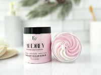 Image 1 of Warm Cashmere & Soft Woods Whipped Soap and Sugar Scrub | Winter Starlet Collection