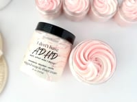 Image 1 of Strawberry Bourbon Whipped Soap & Sugar Scrub 