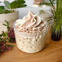 Image 1 of Set of 2 Pistachio Salted Caramel & Heliotrope Body Butter Cream and Whipped Soap Scrub Duo