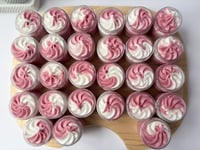 Image 2 of 100 & 250 Bulk Foaming Sugar Scrubs: 2oz Vegan Party Favors, Custom Label