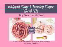 Image 3 of Set of 2 Whipped Soap Shave Cream & Foaming Body Scrub 