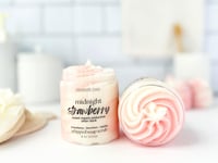 Image 4 of Strawberry Bourbon Whipped Soap & Sugar Scrub 