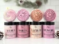 Image 4 of Warm Cashmere & Soft Woods Whipped Soap and Sugar Scrub | Winter Starlet Collection