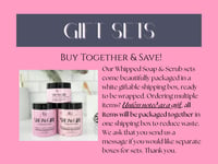 Image 10 of Set of 2 Whipped Soap Shave Cream & Foaming Body Scrub 