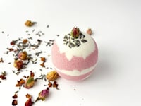 Image 1 of Rose Lavender Botanical Bath Bomb