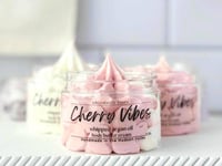 Image 1 of Cherry Vibes Whipped Argan Oil Body Butter Cream